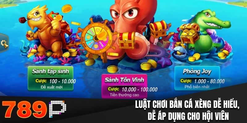 Bắn Cá Xèng - Bùng Nổ Nền Tảng Với Những Trò Chơi Vui Nhộn Luật chơi bắn cá xèng dễ hiểu, dễ áp dụng cho hội viên