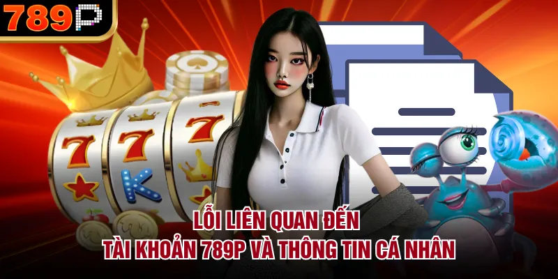 Những Lỗi Thường Gặp Khi Tham Gia 789p & Cách Xử Lý Lỗi liên quan đến tài khoản 789P và thông tin cá nhân