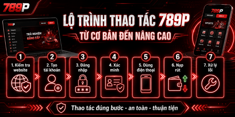 Lộ trình thao tác 789P từ cơ bản đến nâng cao